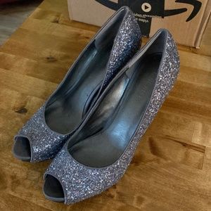 Nine west sparkly heels size 8M